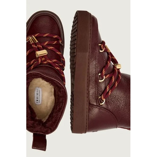 INUIKII Skórzane śniegowce FULL LEATHER GLOSS | z dodatkiem wełny Inuikii 39 Gomez Fashion Store