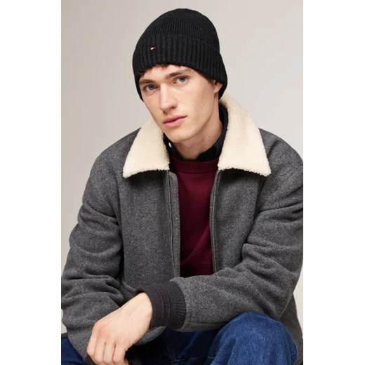 Tommy Hilfiger Czapka | z dodatkiem kaszmiru Tommy Hilfiger OS Gomez Fashion Store