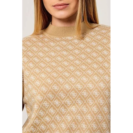 GUESS Półgolf AUBREY| Loose fit | z dodatkiem wełny Guess M Gomez Fashion Store