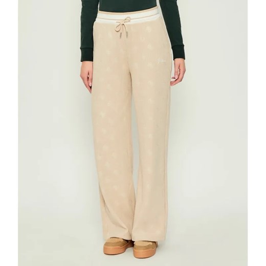 GUESS ACTIVE Sztruksowe spodnie dresowe PAULINA | Relaxed fit ze sklepu Gomez Fashion Store w kategorii Spodnie damskie - zdjęcie 186067725