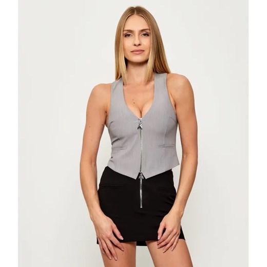 Patrizia Pepe Kamizelka | Slim Fit ze sklepu Gomez Fashion Store w kategorii Kamizelki damskie - zdjęcie 186067875