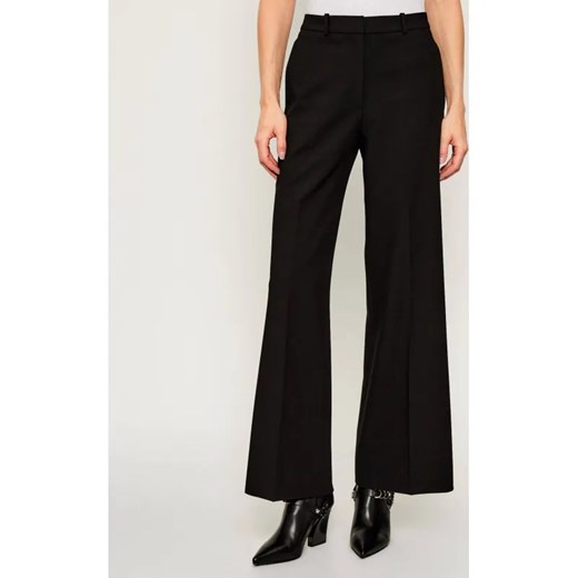 HUGO Spodnie Hasmina | flare fit ze sklepu Gomez Fashion Store w kategorii Spodnie damskie - zdjęcie 186067946