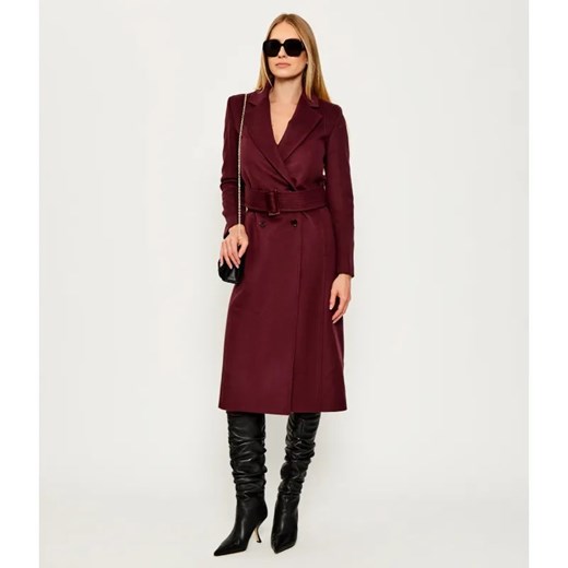 Patrizia Pepe Wełniany płaszcz ze sklepu Gomez Fashion Store w kategorii Płaszcze damskie - zdjęcie 186067956