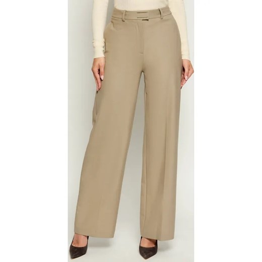 Patrizia Pepe Spodnie | Loose fit | z dodatkiem wełny ze sklepu Gomez Fashion Store w kategorii Spodnie damskie - zdjęcie 186067976