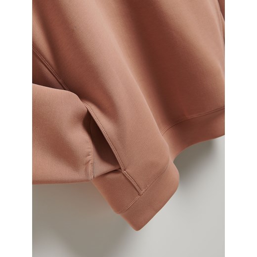 Reserved - Bluza regular z kapturem - kremowy Reserved XL Reserved