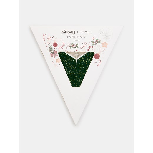 Sinsay - Dekoracja świąteczna - zielony Sinsay One Size Sinsay