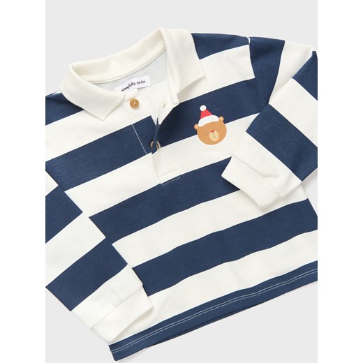 Sinsay - Koszulka z długimi rękawami - kremowy Sinsay 68 (3-6 m) Sinsay