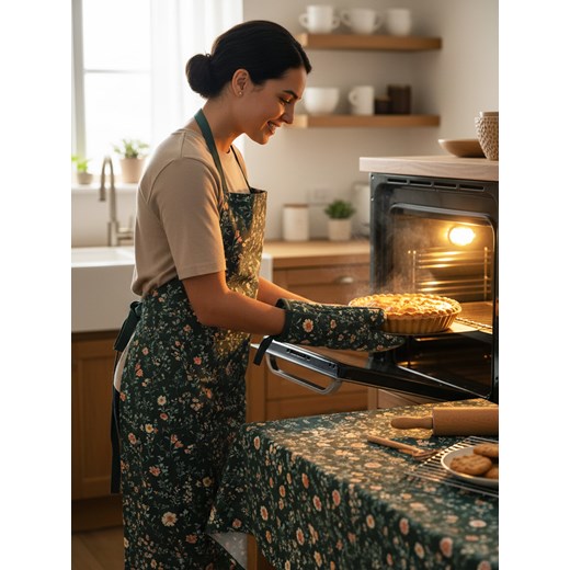 Sinsay - Łapki kuchenne 2 pack - zielony Sinsay One Size Sinsay