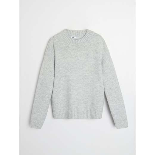 Sinsay - Sweter basic - szary Sinsay M Sinsay