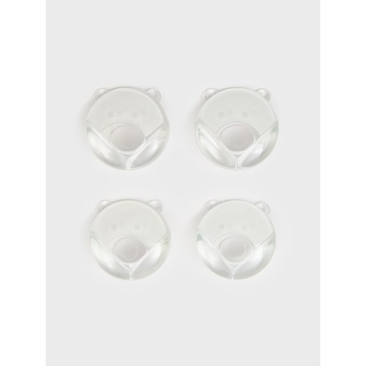 Sinsay - Zabezpieczenia na rogi mebli 4 pack - biały Sinsay One Size Sinsay