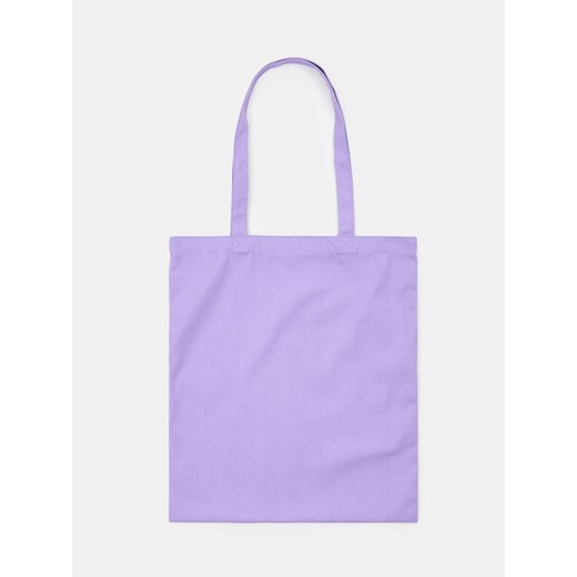 Sinsay - Torba materiałowa z nadrukiem Hercules - fioletowy Sinsay One Size Sinsay