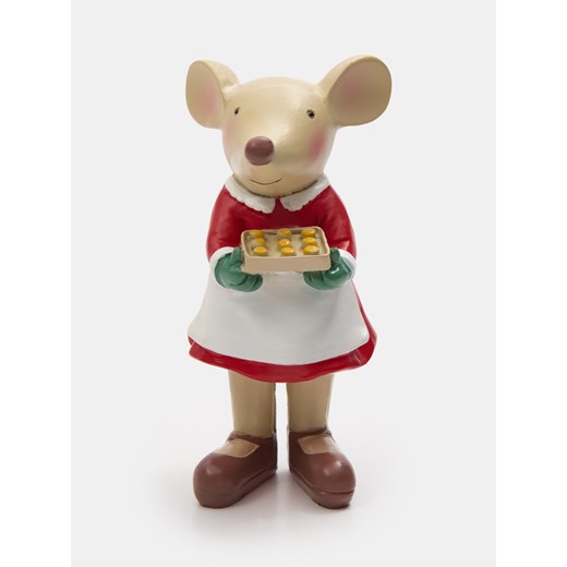 Sinsay - Dekoracja świąteczna w kształcie myszki - czerwony Sinsay One Size Sinsay