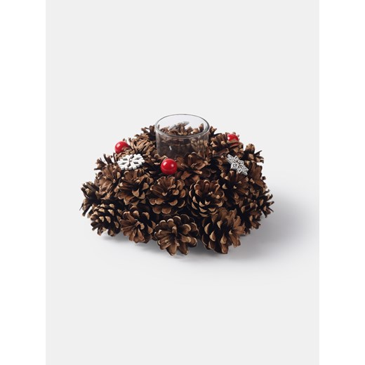 Sinsay - Wieniec dekoracyjny - brązowy Sinsay One Size Sinsay