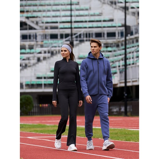 Sinsay - Rozpinana bluza z kapturem - niebieski Sinsay 2XL Sinsay