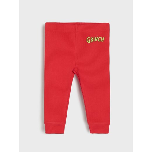 Sinsay - Komplet: bluza i legginsy Grinch - zielony Sinsay 98 (2-3 l) Sinsay