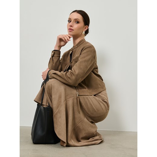 Sinsay - Spódnica midi - beżowy Sinsay XXL Sinsay