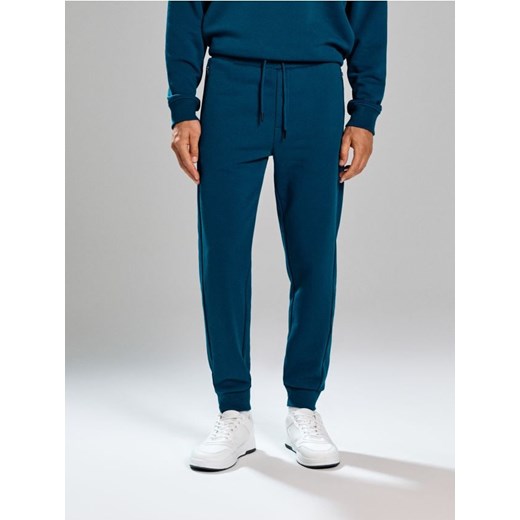 Sinsay - Spodnie regular fit - zielony - id: 013EV-67X - marki Sinsay - 186081709 Sinsay - Spodnie regular fit - zielony ze sklepu Sinsay w kategorii Spodnie męskie - zdjęcie 186081709