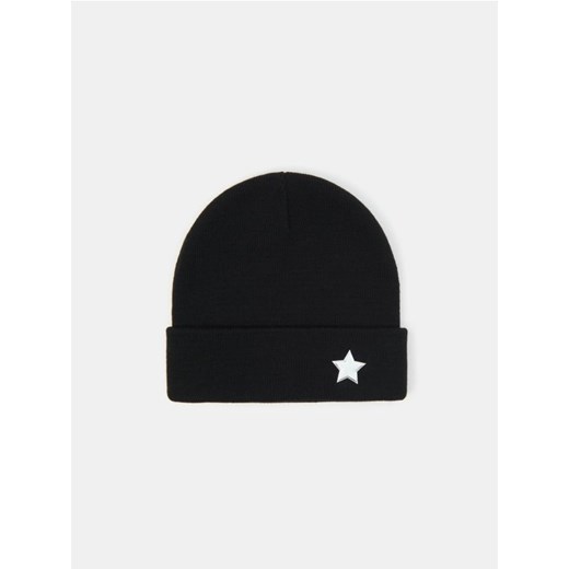 Sinsay - Czapka beanie - czarny - id: 097FU-99X - marki Sinsay - 186081948 Sinsay - Czapka beanie - czarny ze sklepu Sinsay w kategorii Czapki dziecięce - zdjęcie 186081948