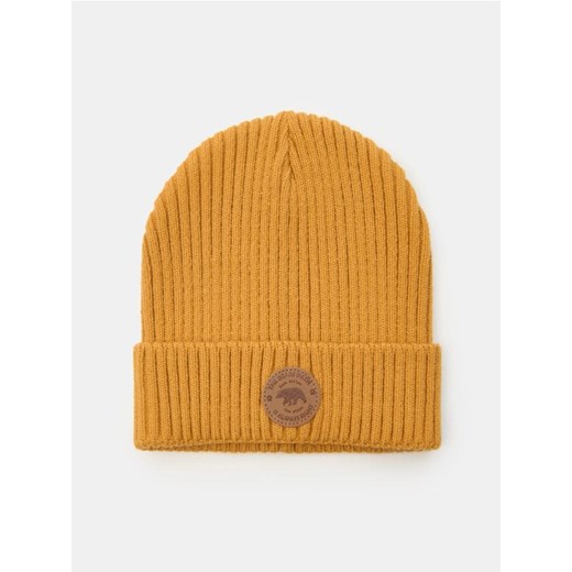 Sinsay - Prążkowana czapka beanie - żółty - id: 099FU-18X - marki Sinsay - 186081957 Sinsay - Prążkowana czapka beanie - żółty ze sklepu Sinsay w kategorii Czapki dziecięce - zdjęcie 186081957