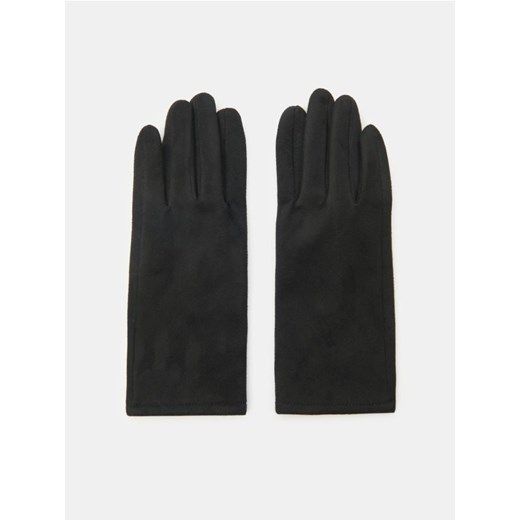 Sinsay - Rękawiczki pięciopalczaste - czarny Sinsay S/M Sinsay