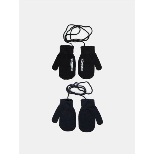 Sinsay - Rękawiczki jednopalczaste - czarny Sinsay M Sinsay