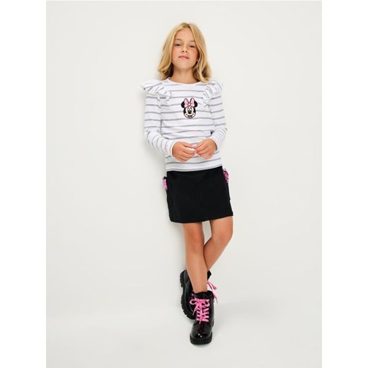 Sinsay - Spódnica z gumką w pasie Minnie Mouse - czarny ze sklepu Sinsay w kategorii Spódnice dziewczęce - zdjęcie 186082226