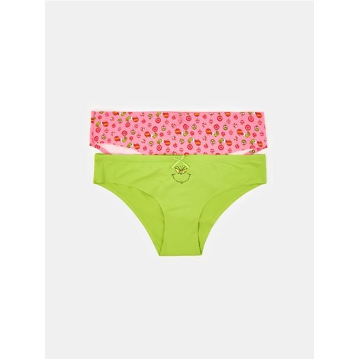 Sinsay - Majtki figi 2 pack Grinch - wielobarwny ze sklepu Sinsay w kategorii Majtki damskie - zdjęcie 186082378