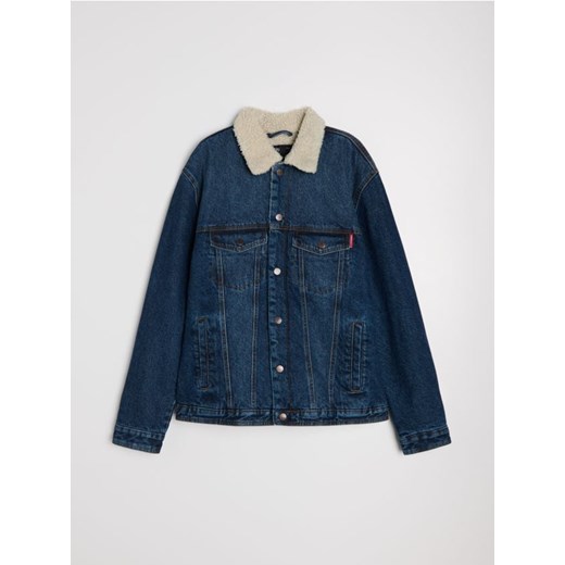 Sinsay - Kurtka - granatowy ze sklepu Sinsay w kategorii Kurtki męskie - zdjęcie 186082438