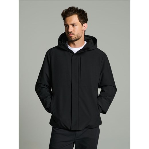 Sinsay - Ocieplana elegancka kurtka - czarny ze sklepu Sinsay w kategorii Kurtki męskie - zdjęcie 186082457