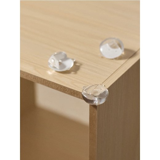 Sinsay - Zabezpieczenia na rogi mebli 4 pack - biały Sinsay One Size Sinsay