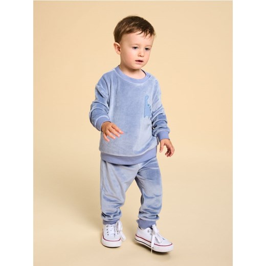 Sinsay - Komplet: bluza i spodnie - niebieski ze sklepu Sinsay w kategorii Komplety niemowlęce - zdjęcie 186082737