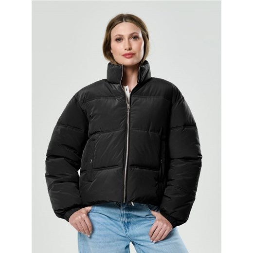 Sinsay - Kurtka puffer z ociepleniem - czarny ze sklepu Sinsay w kategorii Kurtki damskie - zdjęcie 186083148