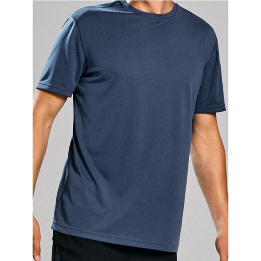 Sinsay - Koszulka Snsy Performance - niebieski ze sklepu Sinsay w kategorii T-shirty męskie - zdjęcie 186083277