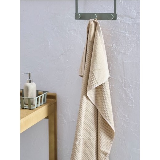 Sinsay - Ręcznik - beżowy - id: 652BM-08X - marki Sinsay - 186083337 Sinsay - Ręcznik - beżowy ze sklepu Sinsay w kategorii Ręczniki - zdjęcie 186083337
