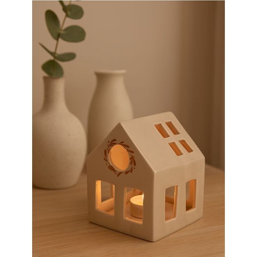 Sinsay - Świecznik w kształcie domku - wielobarwny ze sklepu Sinsay w kategorii Świeczniki - zdjęcie 186083345