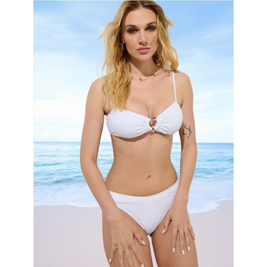 Sinsay - Dół od bikini - kremowy ze sklepu Sinsay w kategorii Stroje kąpielowe - zdjęcie 186083397