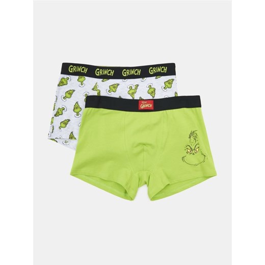 Sinsay - Bokserki 2 pack Grinch - wielobarwny ze sklepu Sinsay w kategorii Majtki męskie - zdjęcie 186083499