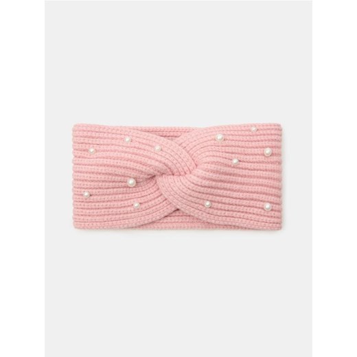 Sinsay - Prążkowana opaska na głowę - różowy ze sklepu Sinsay w kategorii Opaski do włosów - zdjęcie 186083519