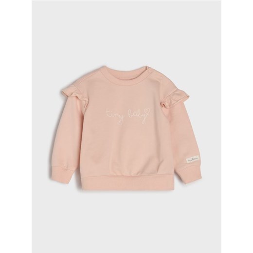 Sinsay - Bluza crewneck - różowy ze sklepu Sinsay w kategorii Bluzy i swetry - zdjęcie 186083566