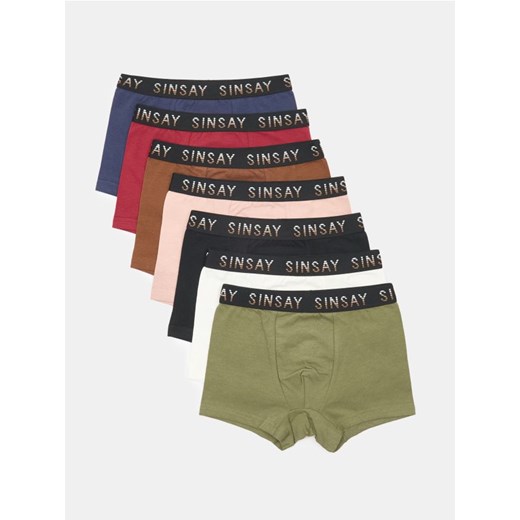 Sinsay - Bokserki 7 pack - wielobarwny ze sklepu Sinsay w kategorii Majtki dziecięce - zdjęcie 186083746
