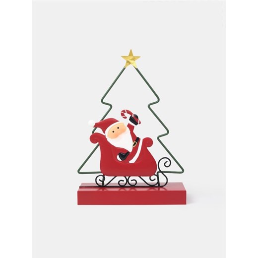 Sinsay - Dekoracja stojąca z motywem świątecznym - czerwony Sinsay One Size Sinsay