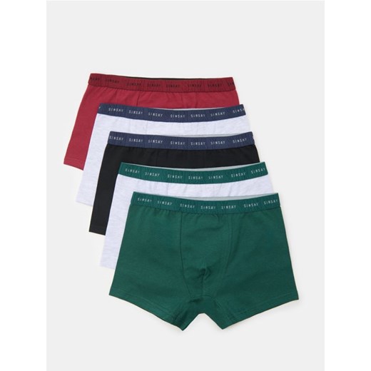 Sinsay - Bokserki 5 pack - wielobarwny - id: 960FZ-MLC - marki Sinsay - 186084219 Sinsay - Bokserki 5 pack - wielobarwny ze sklepu Sinsay w kategorii Majtki dziecięce - zdjęcie 186084219