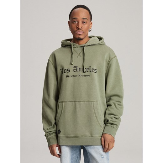 Bluza męska FREEFELL 1577B - khaki ze sklepu Edoti w kategorii Bluzy męskie - zdjęcie 186085376