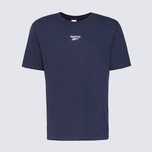 reebok t-shirt mitcham frnt bk logo crew neck 100240880 ze sklepu 50style.pl w kategorii T-shirty męskie - zdjęcie 186085869