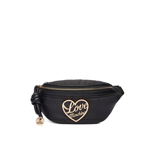 Saszetka nerka LOVE MOSCHINO JC4355PP0NKY100A Czarny ze sklepu eobuwie.pl w kategorii Nerki - zdjęcie 186086168