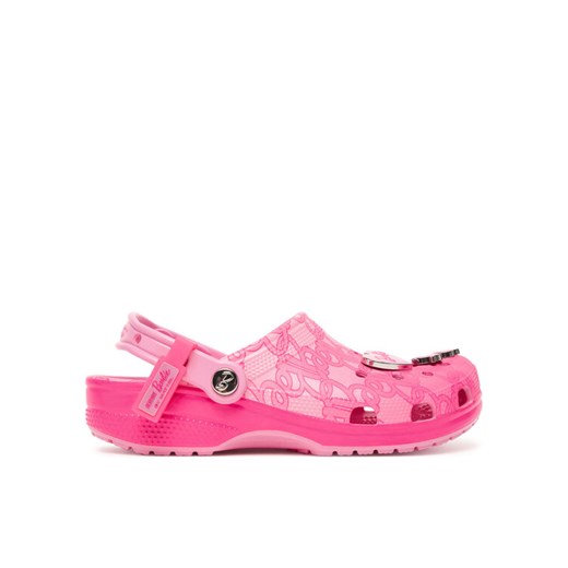 Klapki Crocs Barbie Classic Clog 211405 Różowy ze sklepu eobuwie.pl w kategorii Klapki damskie - zdjęcie 186086247