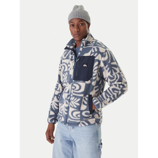 Quiksilver Polar Clean Coast EQYPF03066 Niebieski Regular Fit ze sklepu MODIVO w kategorii Bluzy męskie - zdjęcie 186086859