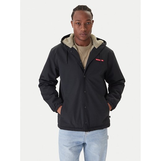 Quiksilver Kurtka przejściowa Rain Cloud EQYJK04186 Czarny Regular Fit ze sklepu MODIVO w kategorii Kurtki męskie - zdjęcie 186086876