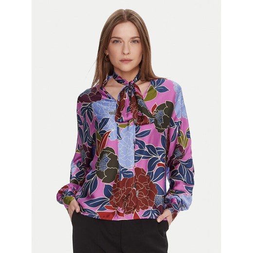 Lola Casademunt by Maite Koszula MF2515003 Fioletowy Loose Fit ze sklepu MODIVO w kategorii Koszule damskie - zdjęcie 186086896