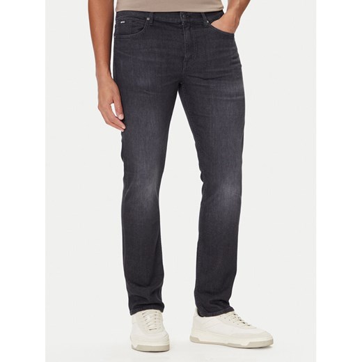 BOSS Jeansy H-Delaware 50550954 Czarny Slim Fit ze sklepu MODIVO w kategorii Jeansy męskie - zdjęcie 186086919